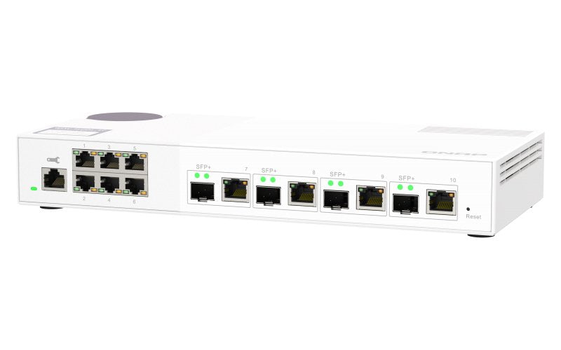 Qnap Qsw-M2106-4c Switch Gestionado L2 2.5g Ethernet (100/1000/2500) Blanco
