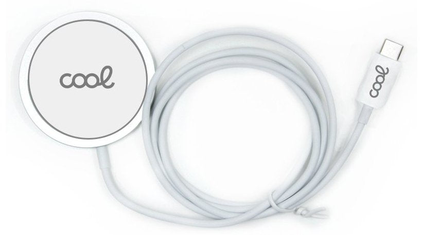 EAN 8434847047577 - COOL Accesorios 8434847047577 cargador de dispositivo móvil Smartphone Plata, Blanco USB Cargador inalámb imagen 4