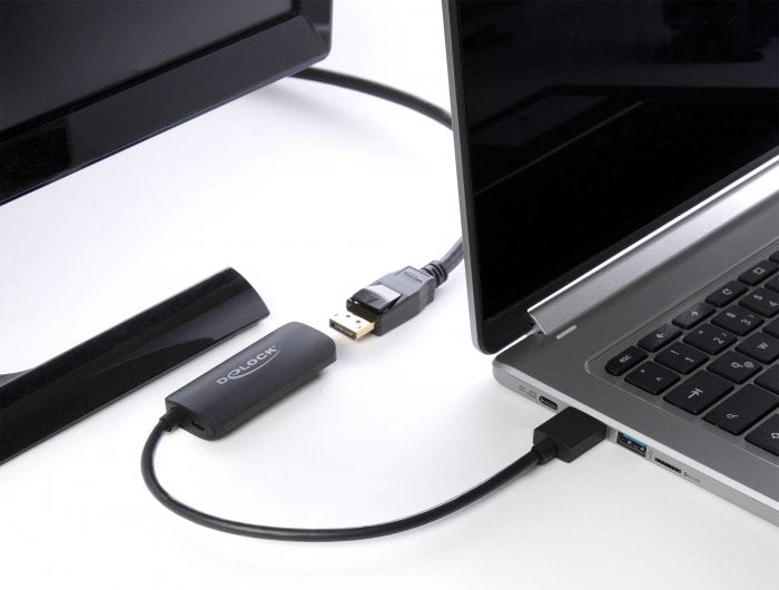 Delock Adapter Hdmi-A Stecker Zu Displayport Buchse 8k