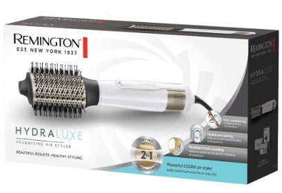 Remington As8901 Cepillo De Aire Caliente Caliente Negro, Oro Rosa, Blanco 1200 W