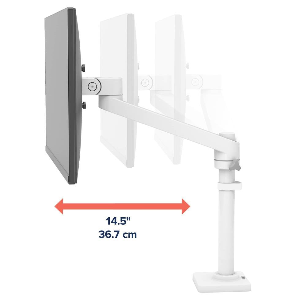 EAN 0698833089530 - Ergotron NX Series NX MONITOR ARM WHITE 86,4 cm (34") Escritorio Negro, Blanco imagen 5