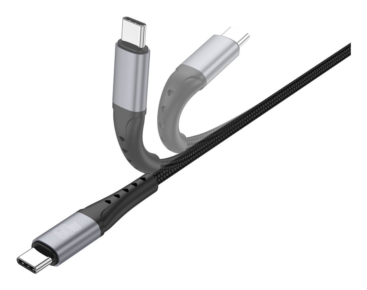Cable 4smarts Usb-C Primecord 60w 1.5m. Schwarz