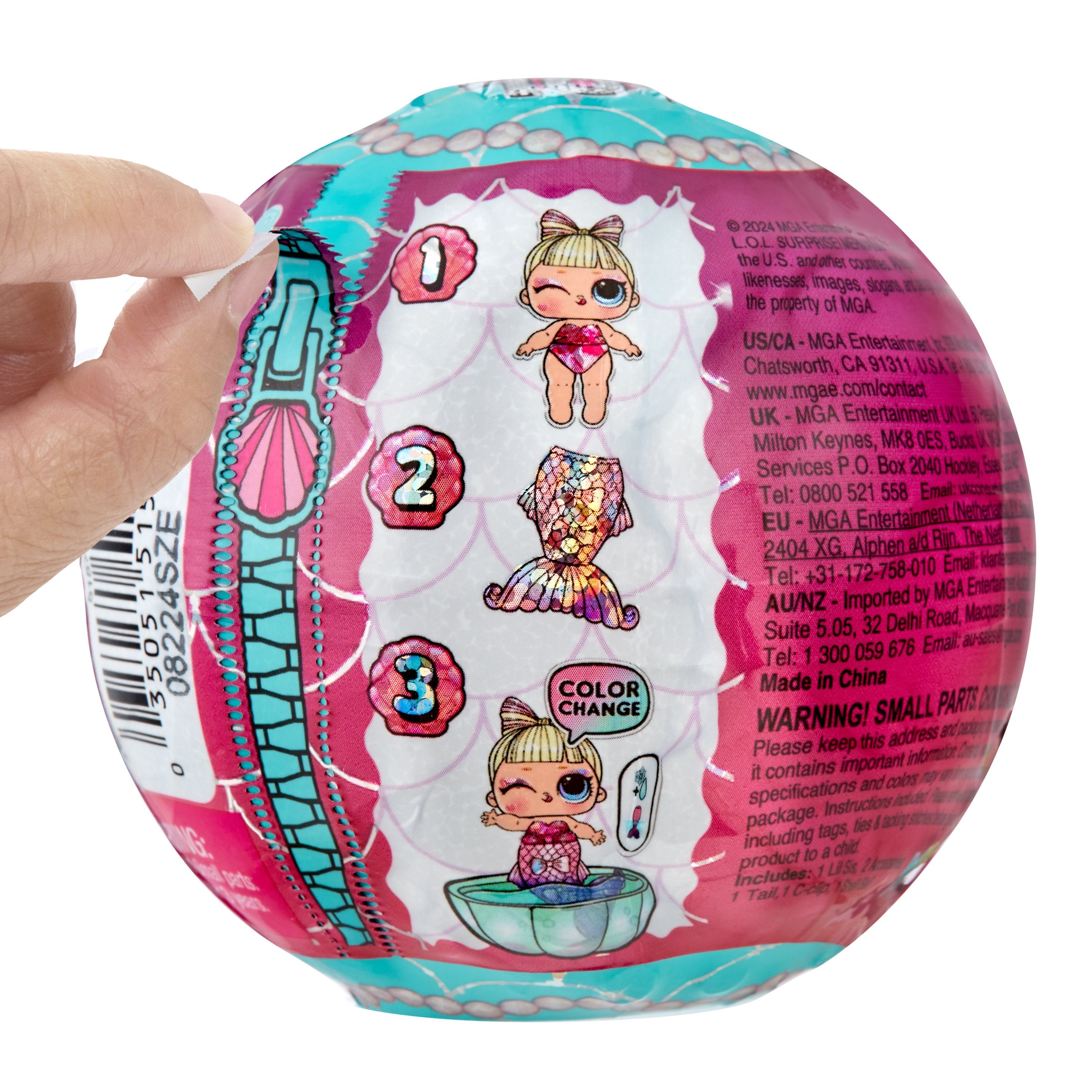 EAN 0035051515760 - L.O.L. Surprise! Mermaids! Baby Sisters with Color Tails imagen 12