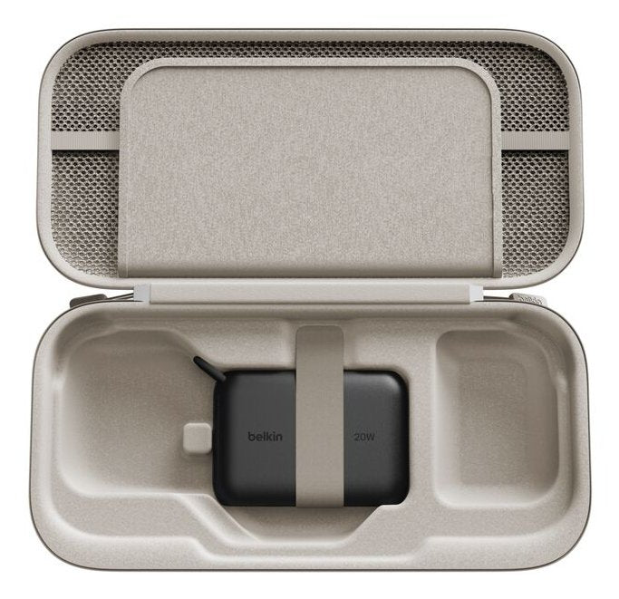 EAN 0745883929467 - Belkin ENA001hqSA-V2 Estuche de viaje Nintendo Malla, Poliéster, Terciopelo Arena imagen 3