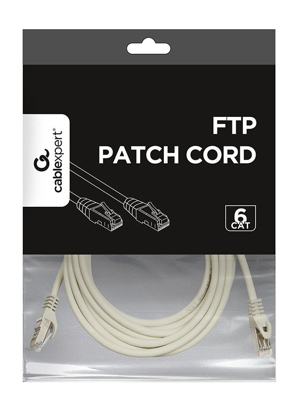 Gembird Cable Red Ftp Cat6 5m Blanco