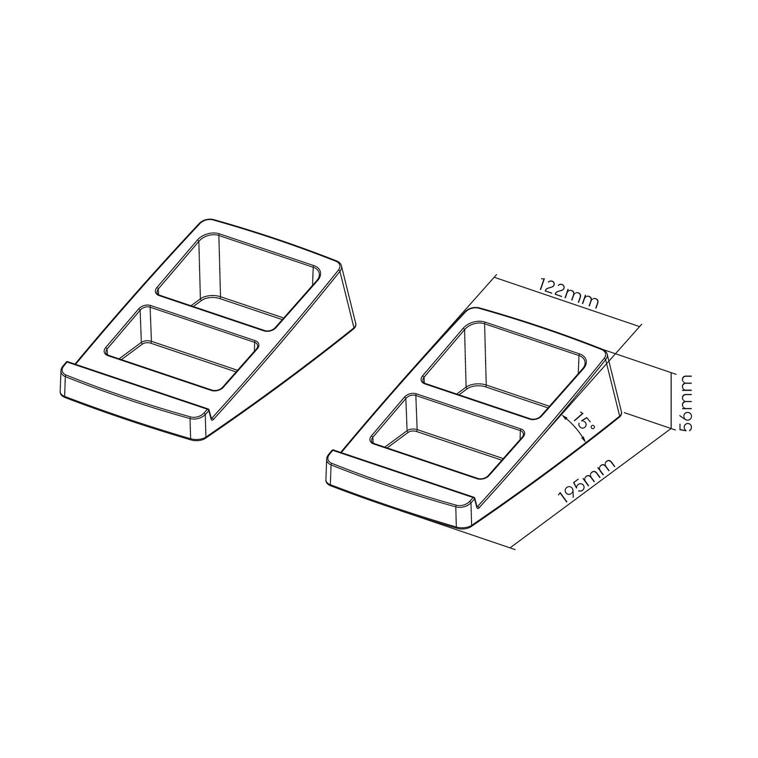 Aisens Soporte Universal De Sobremesa Para Altavoces, Negro