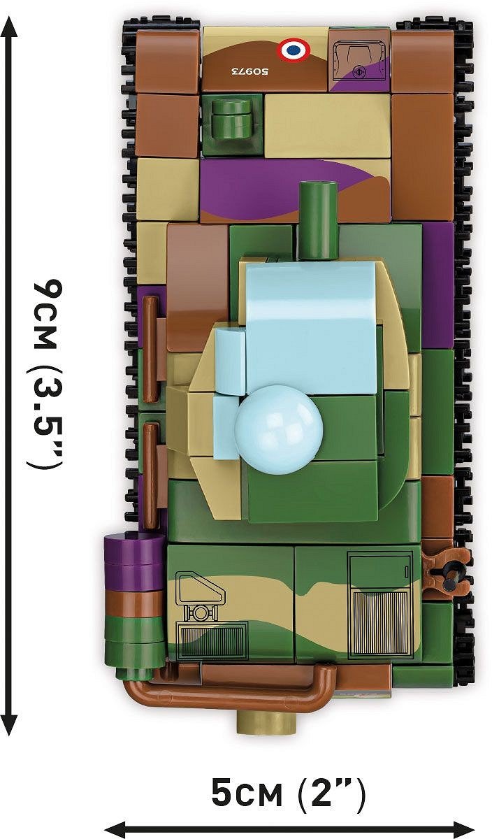 EAN 5902251027407 - COBI Renault R35 - Valentine IX - Panzer I imagen 6