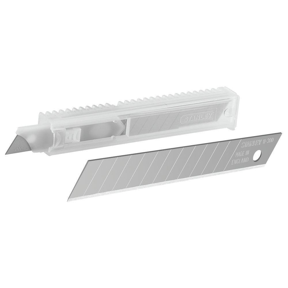 Cuchillas Desmontables Stanley De 9 Mm, Cuchillas De Repuesto De 10 Piezas, En Dispensador 0-11-300