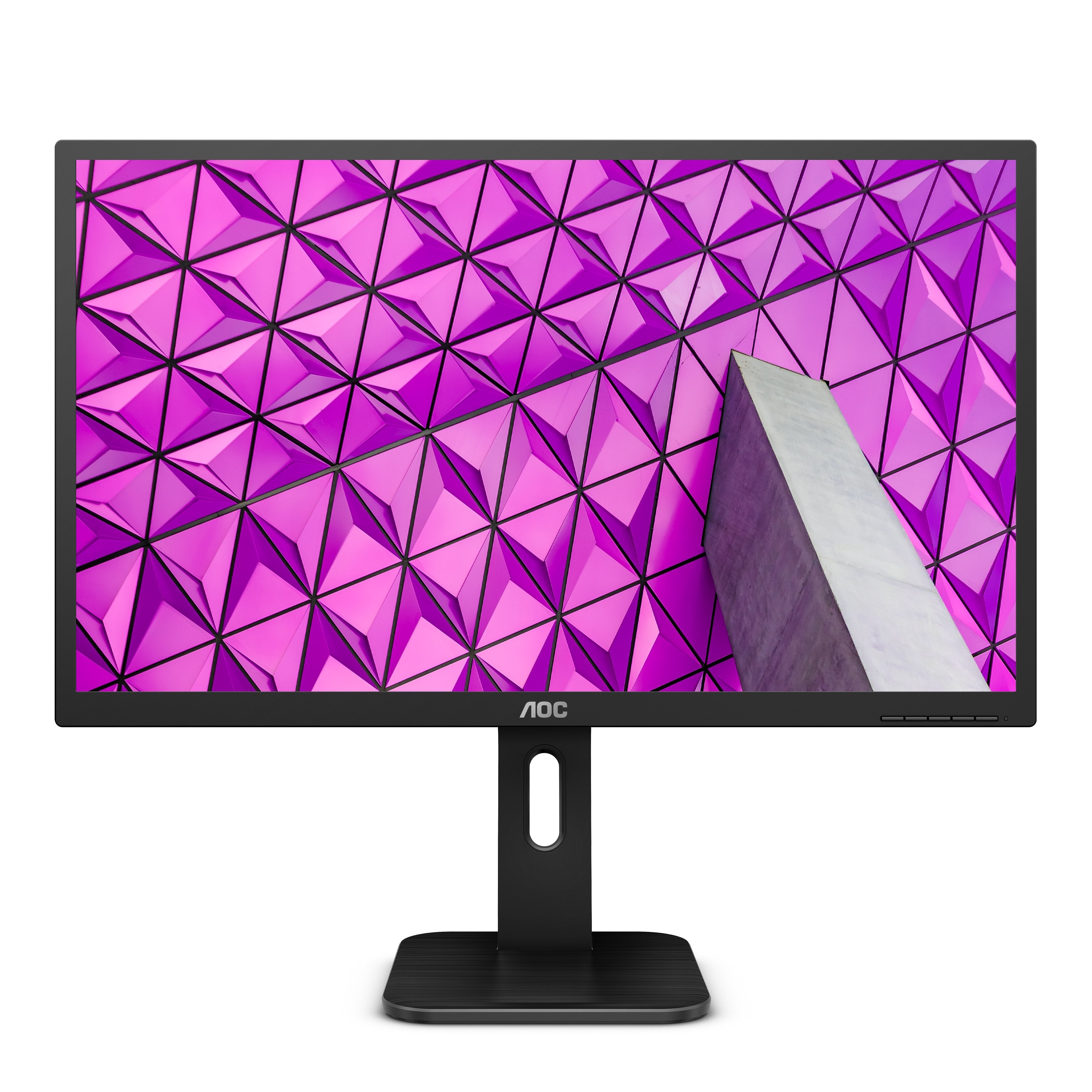 Monitor Aoc 23.8" 24p1 Ips 16:9 5ms Vga Dvi Hdmi Dp Sp Pivot