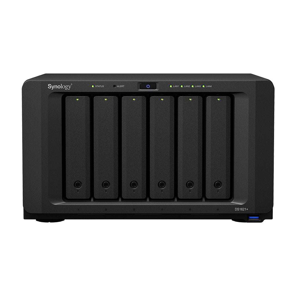 EAN 4711174723775 - Synology DiskStation DS1621+ servidor de almacenamiento NAS Escritorio Ryzen Embedded V1500B 4 GB DDR4 0 imagen 1