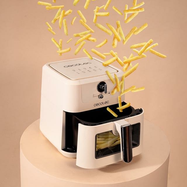 EAN 8435484049535 - Cecotec Antique 5000 Window Sencillo 5 L Independiente 1500 W Freidora de aire caliente Blanco imagen 6