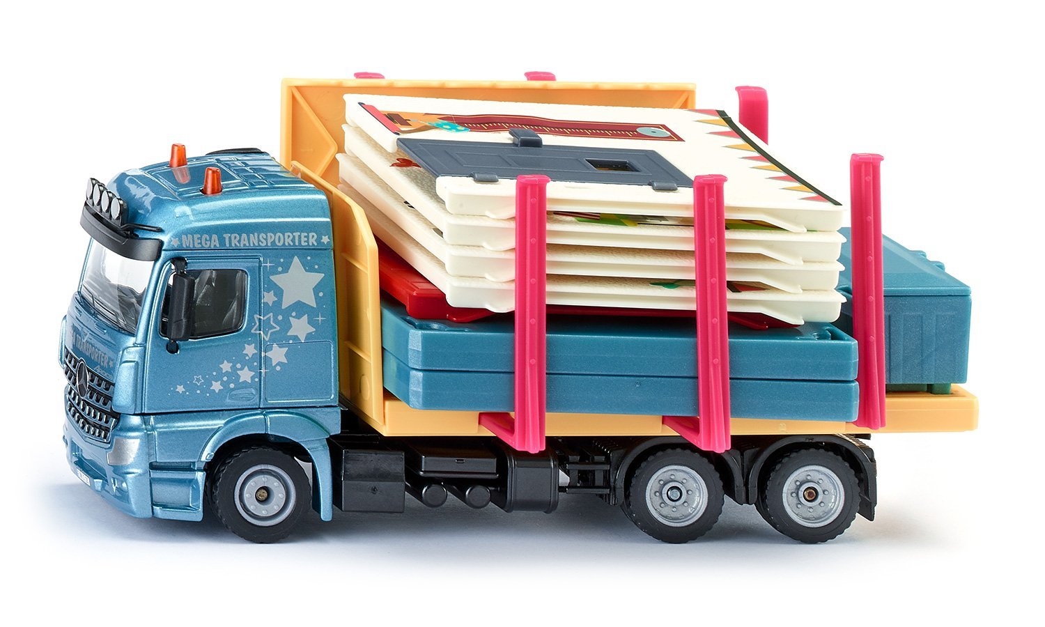 EAN 4006874035625 - Siku Prefab house transporter Modelo a escala de camión de transporte pesado Previamente montado 1:50 imagen 1
