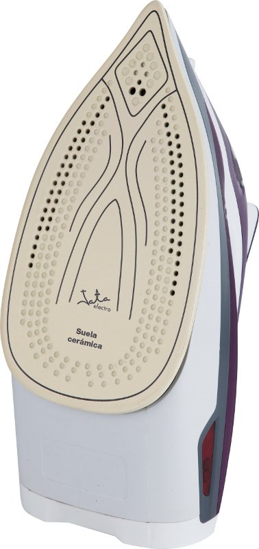 Plancha De Vapor Jata Pl221c 2400w Golpe Vapor 160g Vapor Vertical Deposito Agua 350ml Suela Ceramica Antical Permanente