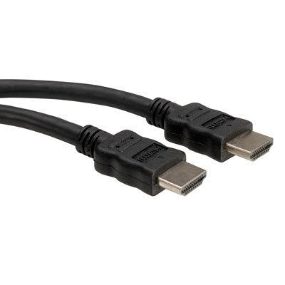 Value Hdmi High Speed Cable Mit Ethernet Schwarz 1m