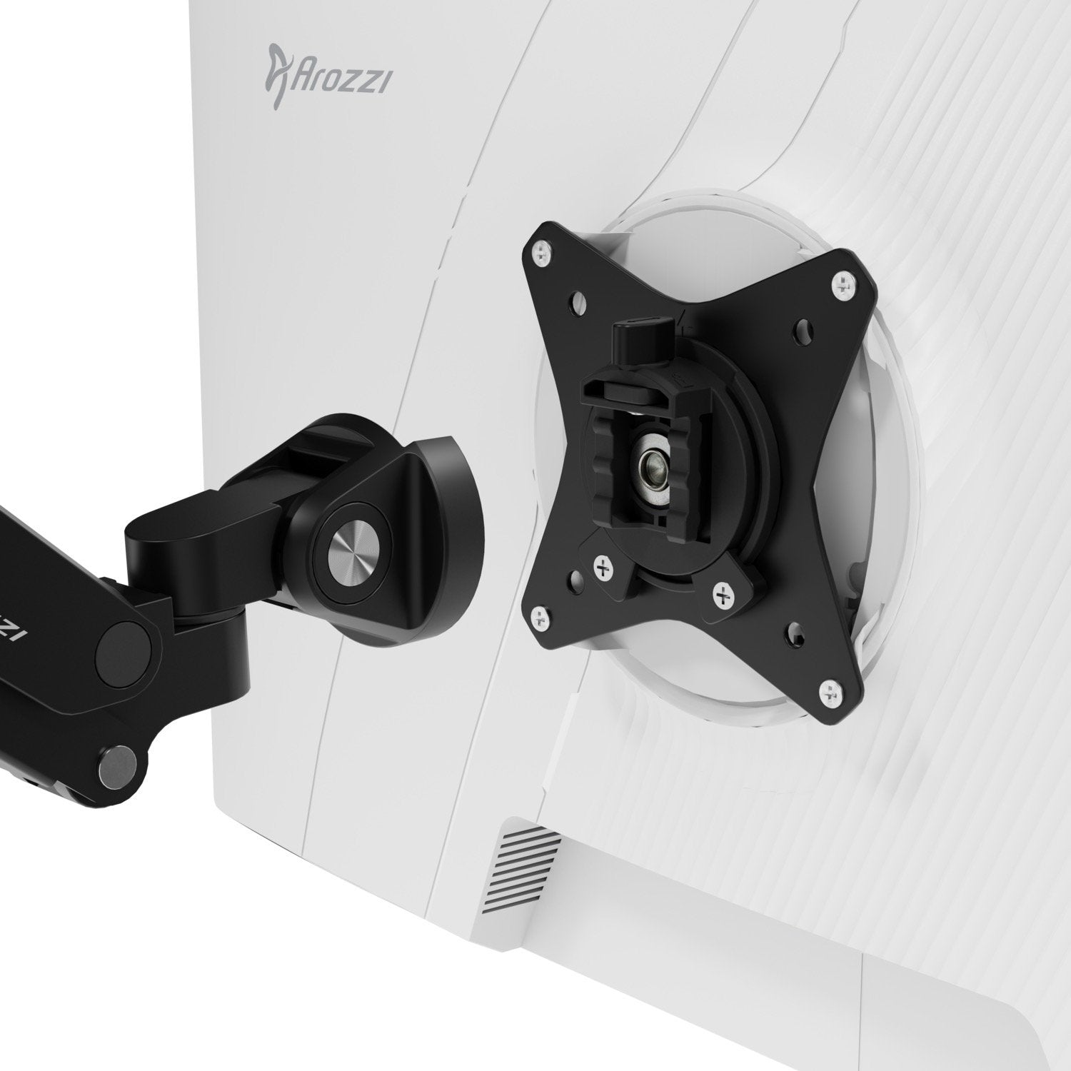 EAN 850072937281 - Arozzi AZ-ALZARE-NEO-BK soporte para monitor Escritorio Negro imagen 6