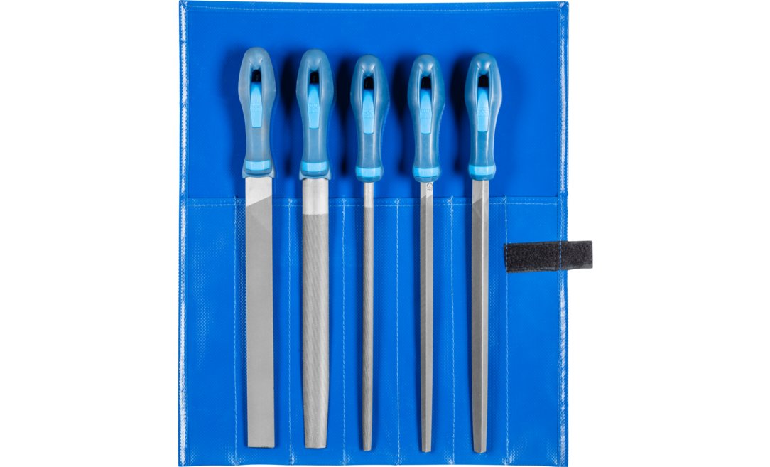 Pferd 11800541 Werkstattfeilen-Set Hieb 1 In Pvc-Bolsa Enrollable