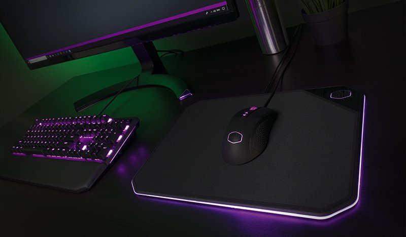 Alfombrilla Cooler Master Rgb Gaming Mp860 - Negro