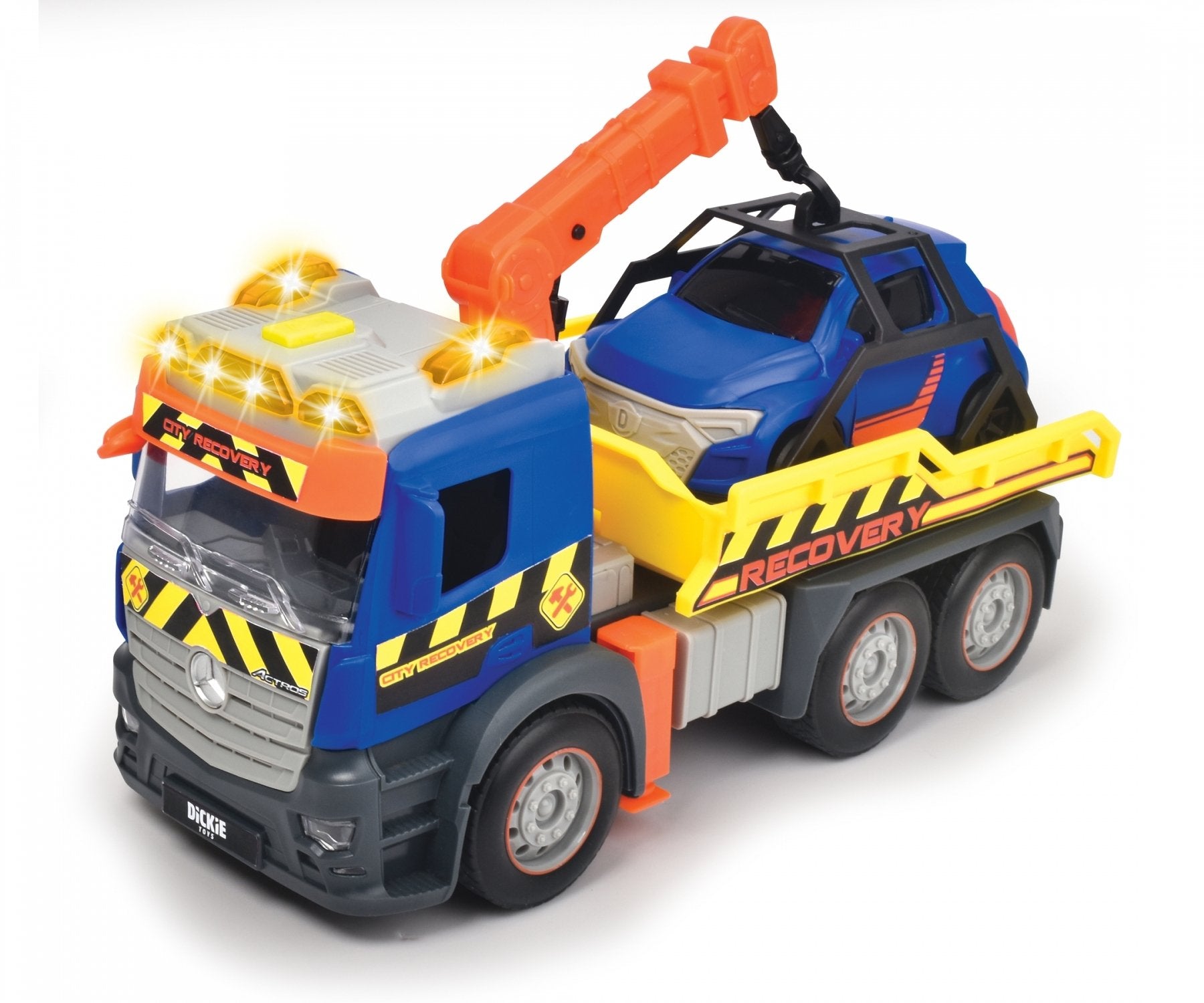 City Mercedes Tow Truck With A Lift