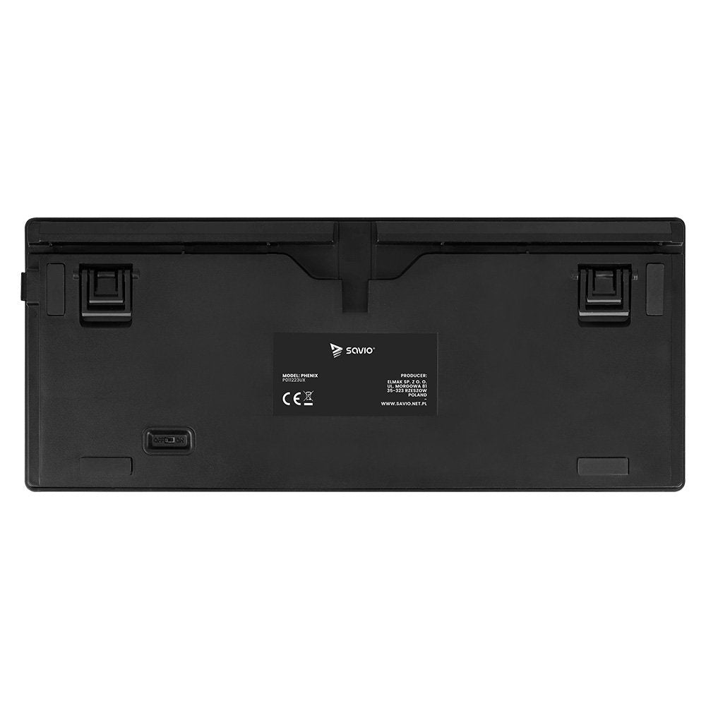EAN 5901986048558 - Savio SAVGK-PHENIX RED PUDDING teclado Juego USB + RF Wireless + Bluetooth QWERTY Inglés de EE. UU. Negro imagen 6