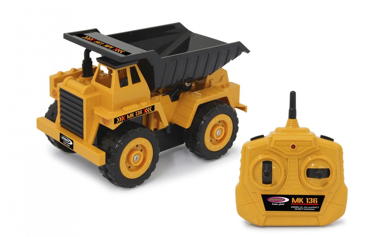 Jamara 410151 Vehículo De Tierra Por Radio Control (Rc) Camión Basculante Motor Eléctrico