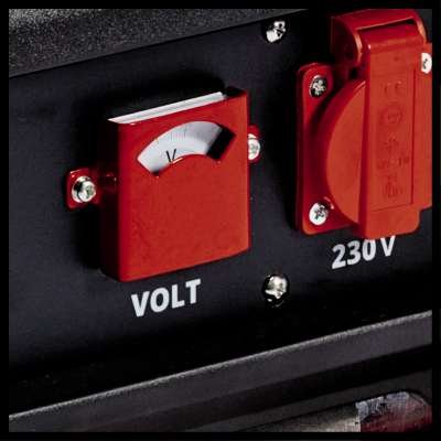 Einhell Tc-Pg 35/E5 Motor-Generador 4100 W 15 L Gasolina Negro, Rojo