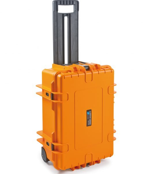 Maletín De Transporte B&W Tipo 6700 Con Compartimentos Variables (Rpd) Naranja