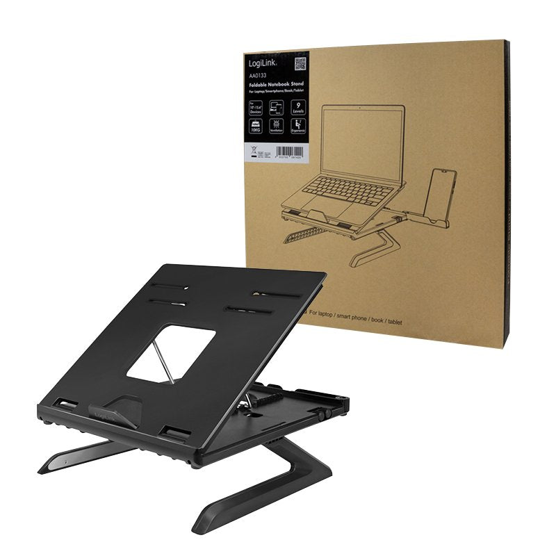 Logilink Aa0133 Soporte Para Ordenador Portátil 40,6 Cm (16") Negro