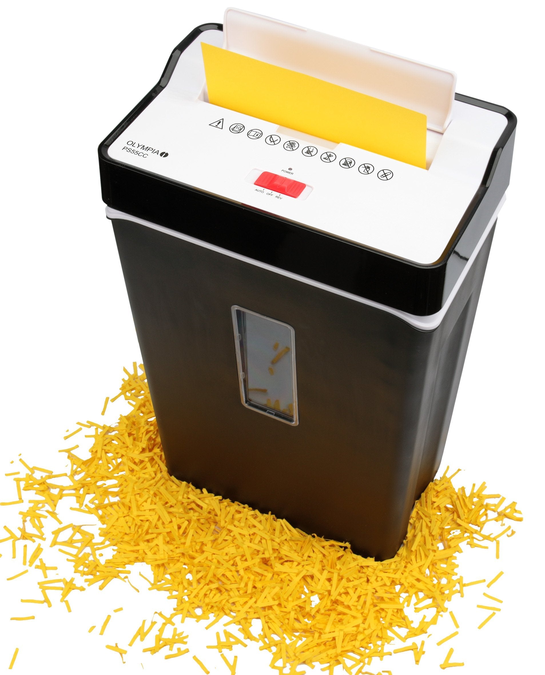Destructora De Documentos Olympia Ps 55 Cc Negra