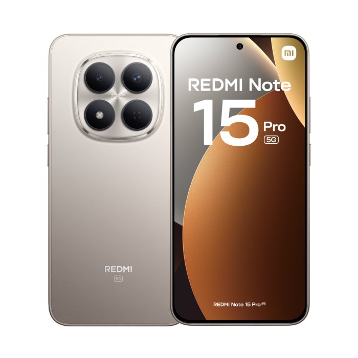 EAN 6932554470142 - Xiaomi Redmi Note 15 Pro 5G 17,4 cm (6.83") SIM doble USB Tipo C 12 GB 512 GB 6580 mAh Titanio imagen 1