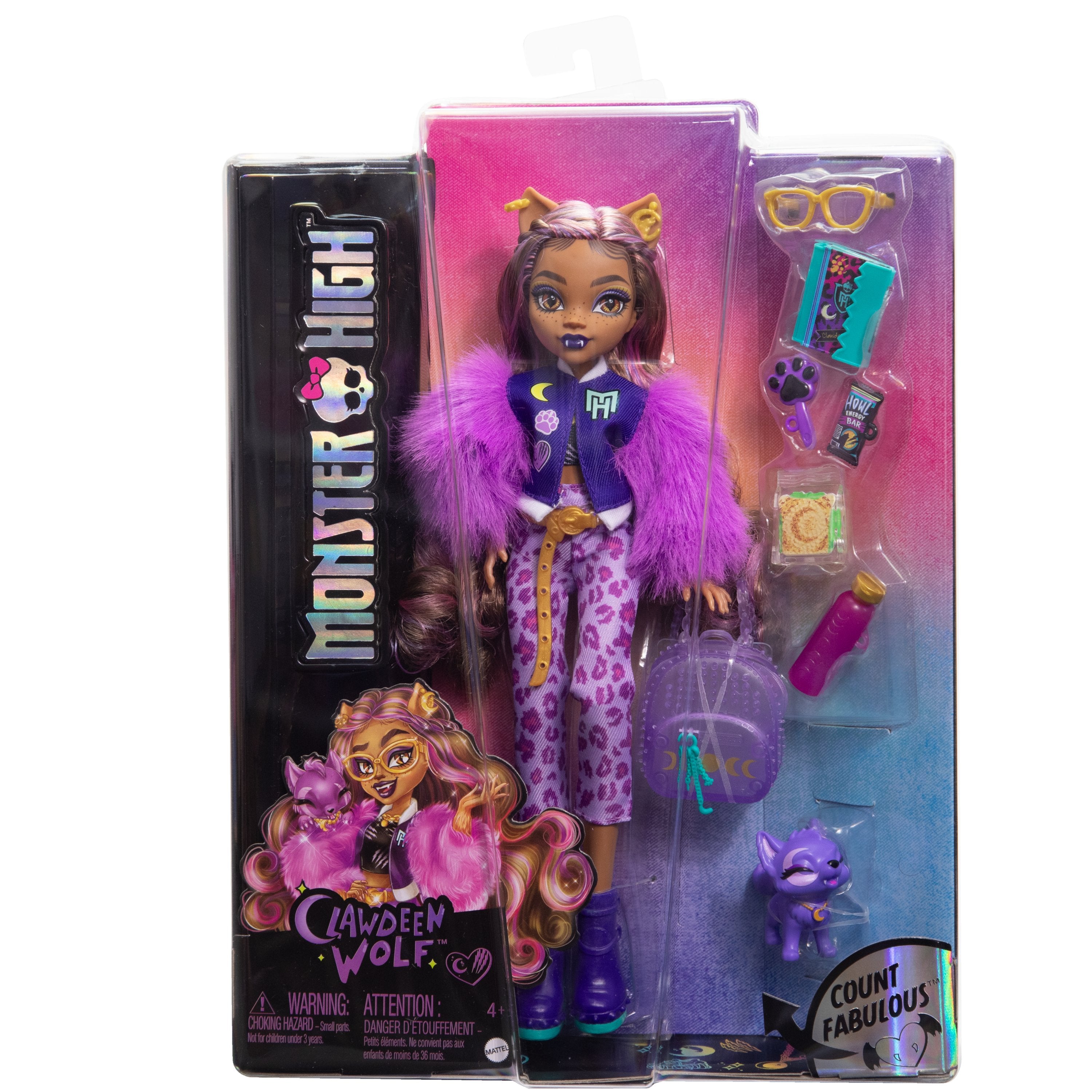 Muñeca Mattel Monster High Clawdeen Wolf Hrp65