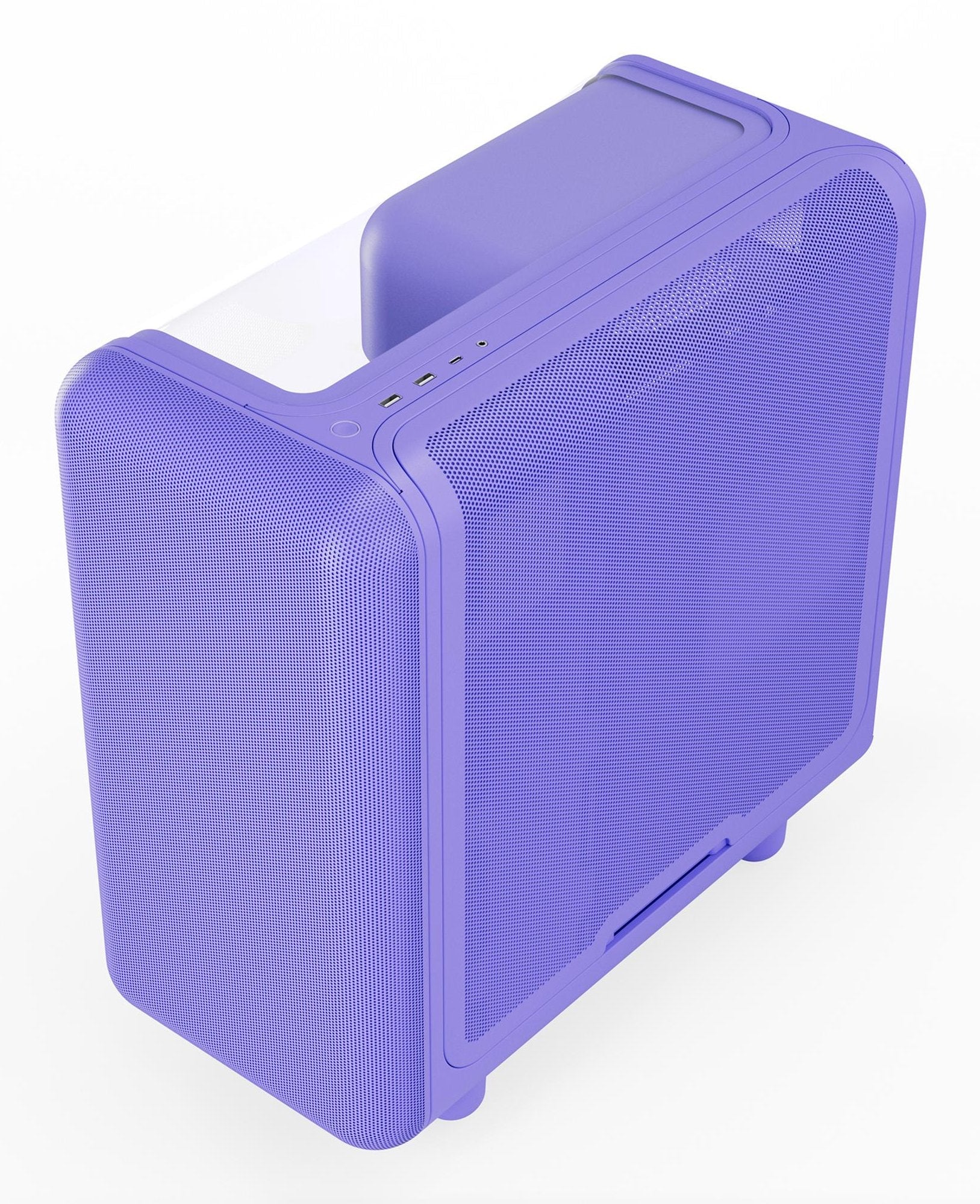Hyte X50, Caja Torre Violeta, Vidrio Templado Cs-Hyte-X50g-Tm