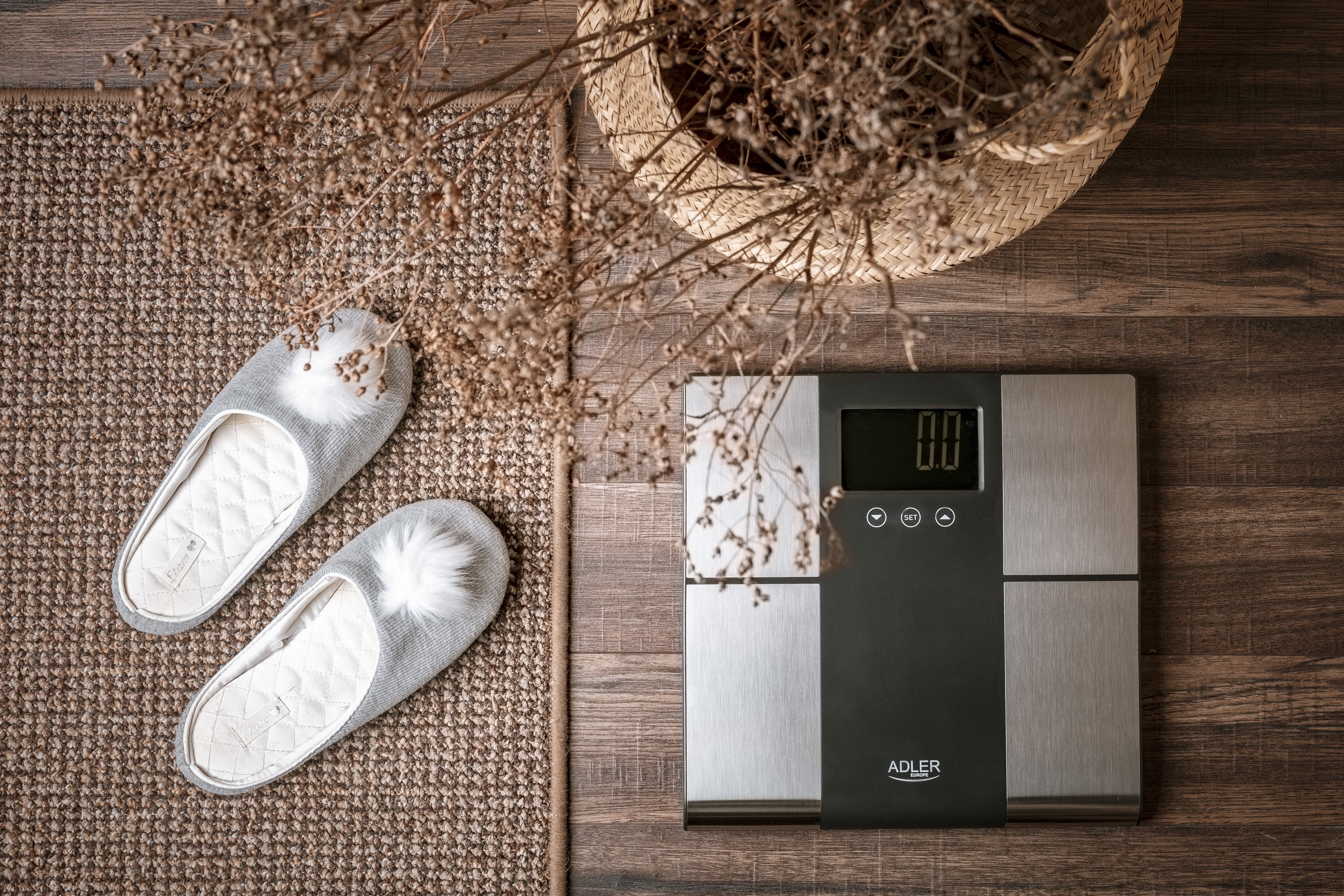 EAN 5902934838702 - Adler AD 8165 báscula de baño Rectángulo Negro, Gris Báscula personal electrónica imagen 3