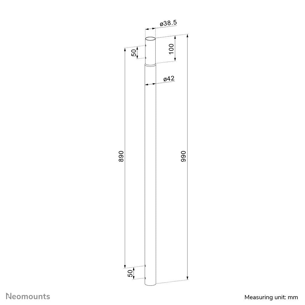 EAN 8717371449896 - Neomounts ACL25-500BL accesorio para soporte de monitor imagen 11