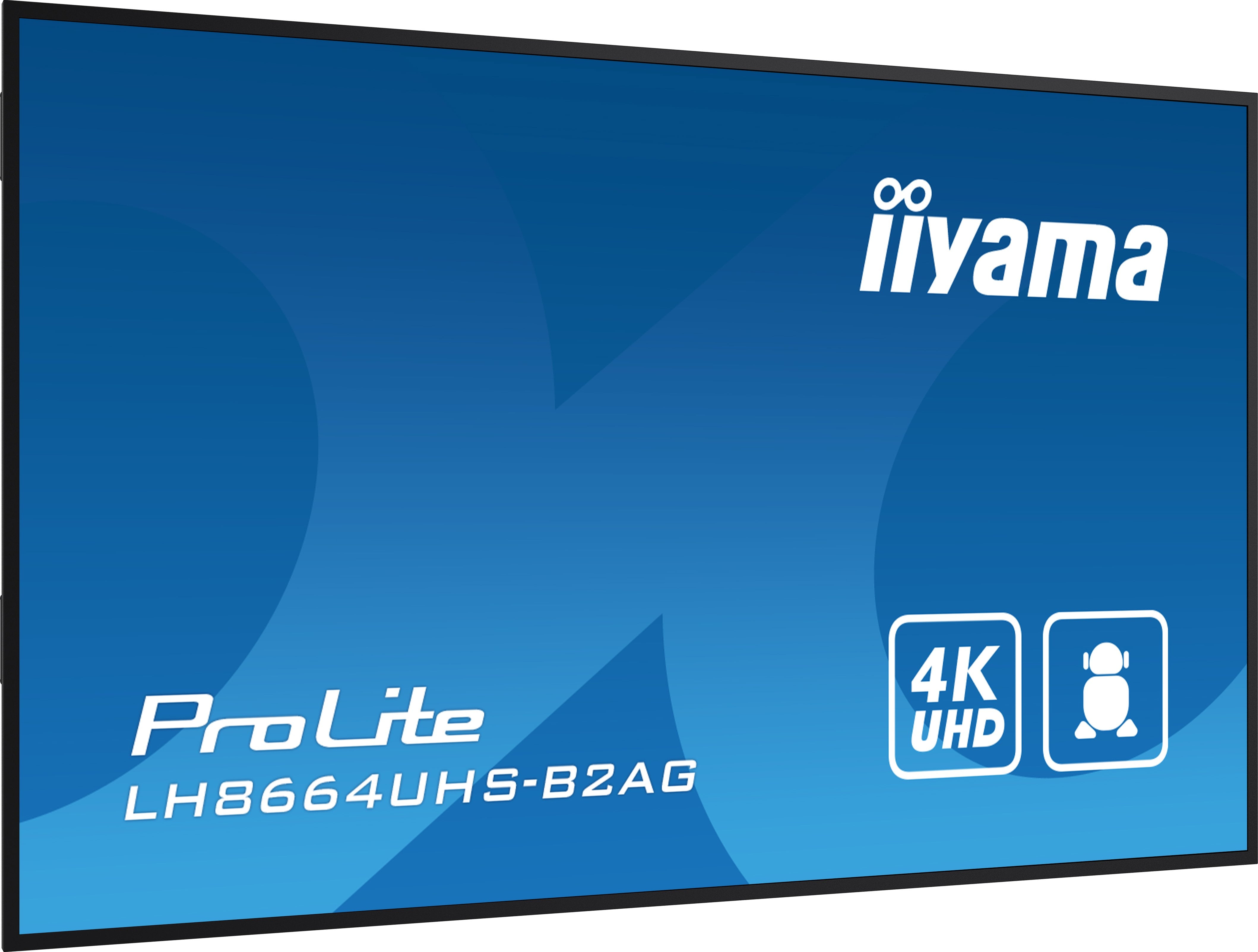 EAN 4948570124916 - iiyama LH8664UHS-B2AG pantalla de señalización Pantalla plana para señalización digital 2,17 m (85.6") Wi imagen 6