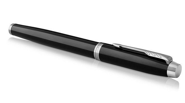 EAN 3501179316444 - Parker IM pluma estilográfica Sistema de carga por cartucho Negro, Cromo 1 pieza(s) imagen 4