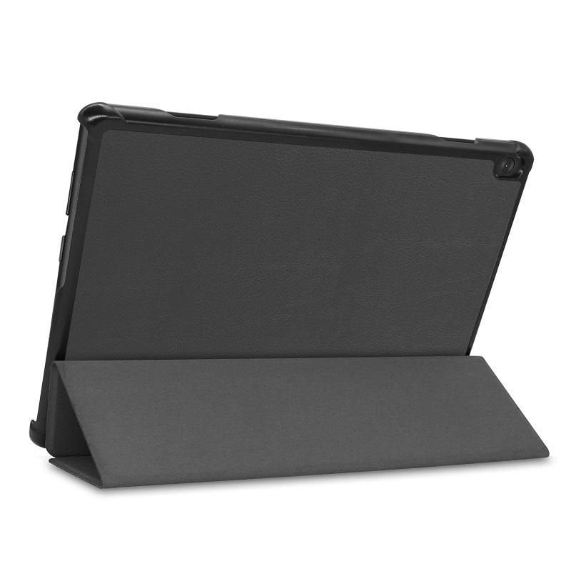 Tri-Fold Caster Hard Shell - Cover With Auto Wake Function - For Lenovo Tab M10 10.1 - Warranty: 12m