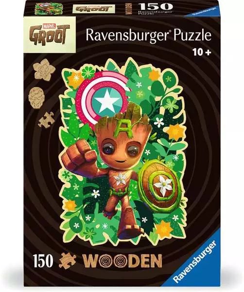 Rompecabezas De Madera Ravensburger Groot 150 Partes 12001459
