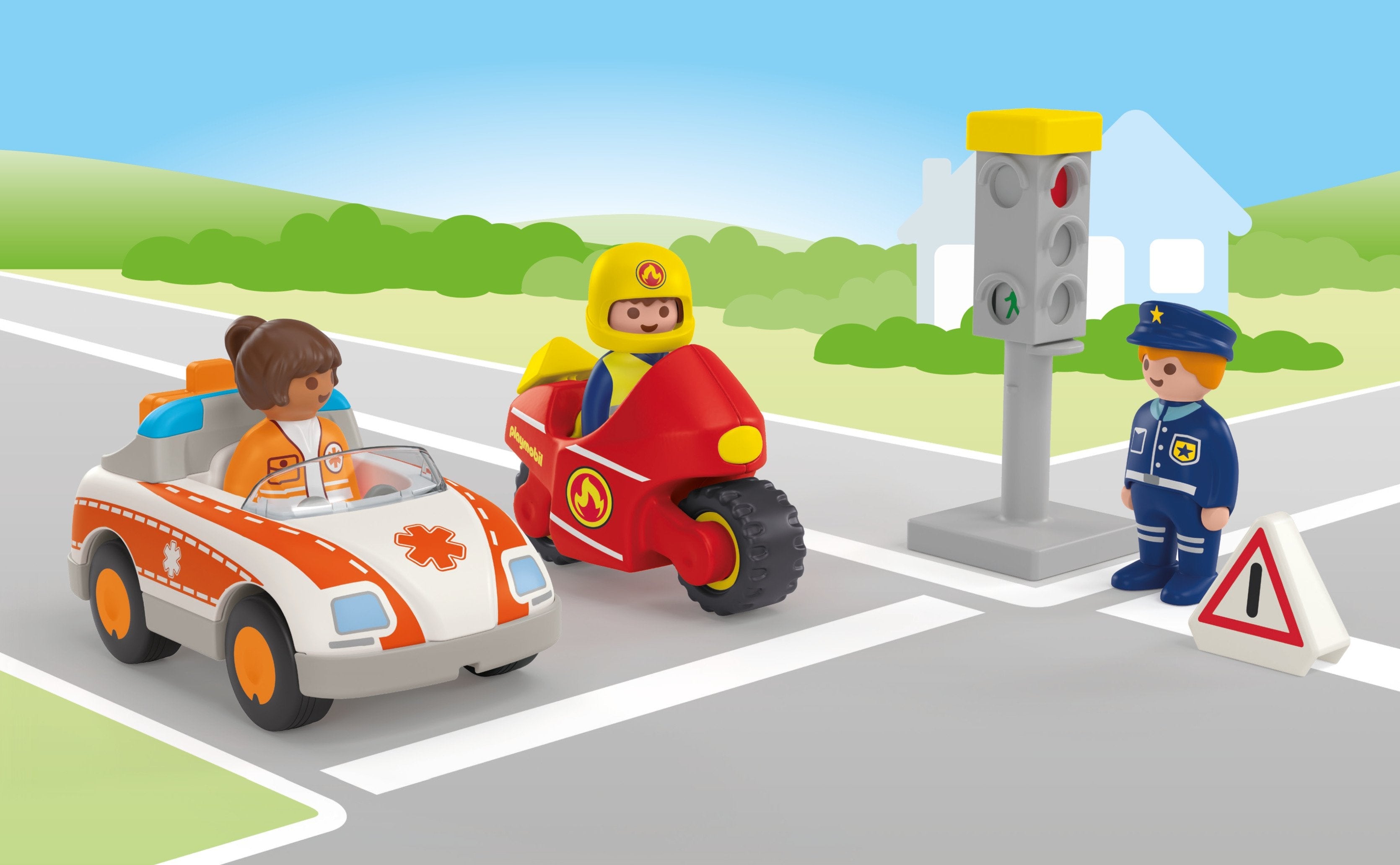 Playmobil Junior Heroes Del Dia A Dia