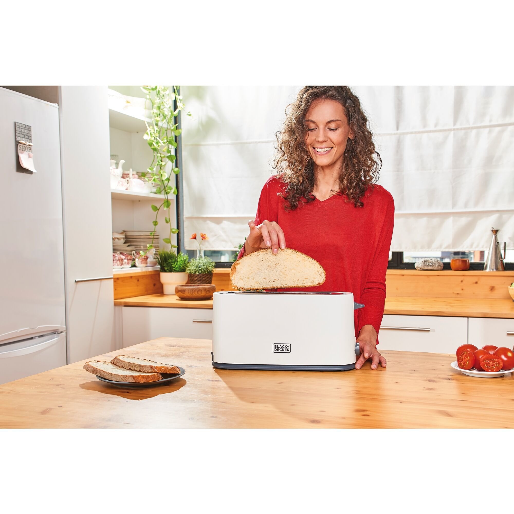 Tostadora Black+Decker Bxto1001e