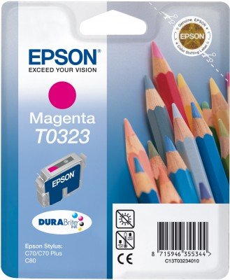 Tinta Original Epson Stylus C70/80 Magentra(T0323)