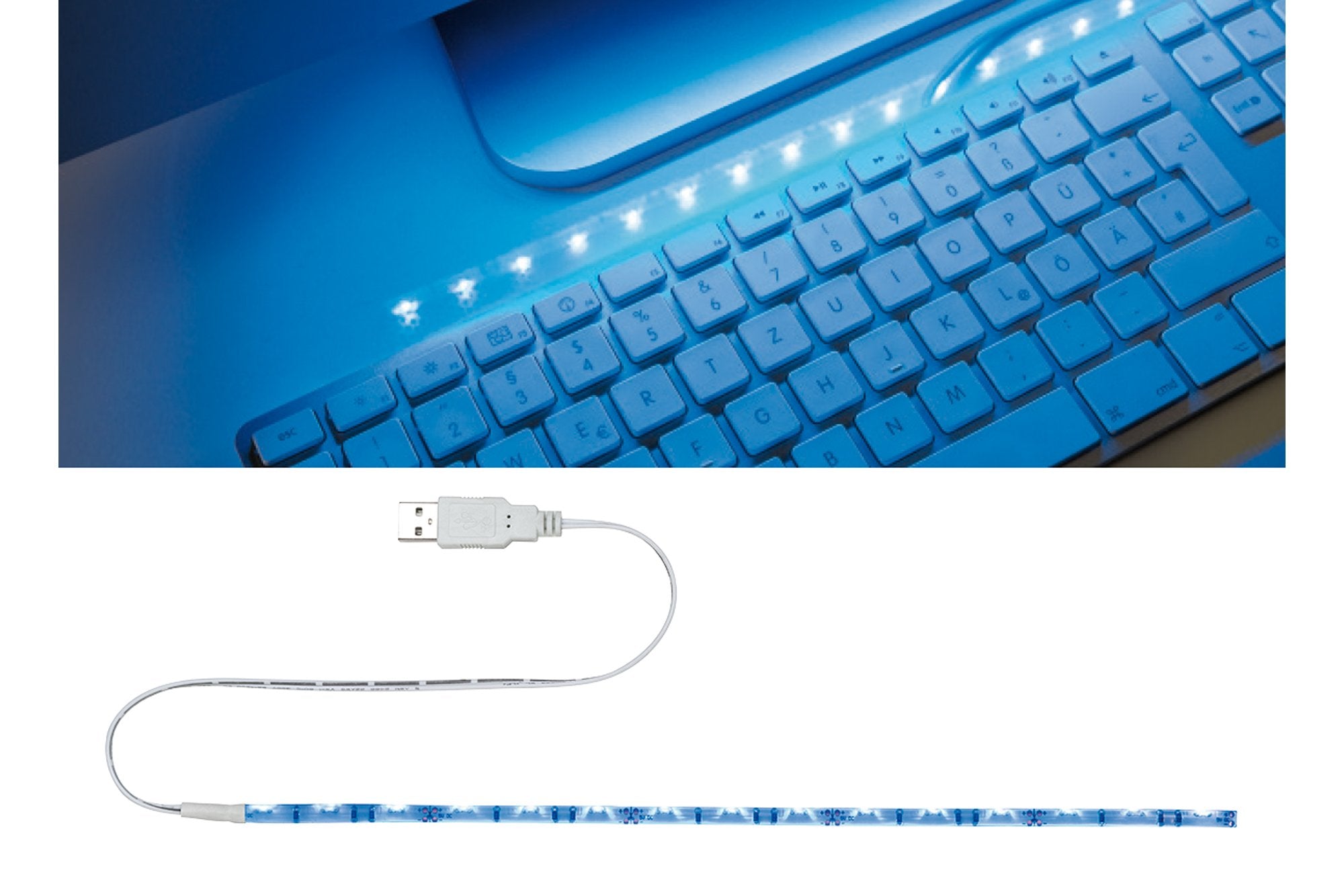 EAN 4000870704561 - Paulmann 704.56 Regleta luminosa universal LED 3000 mm imagen 1