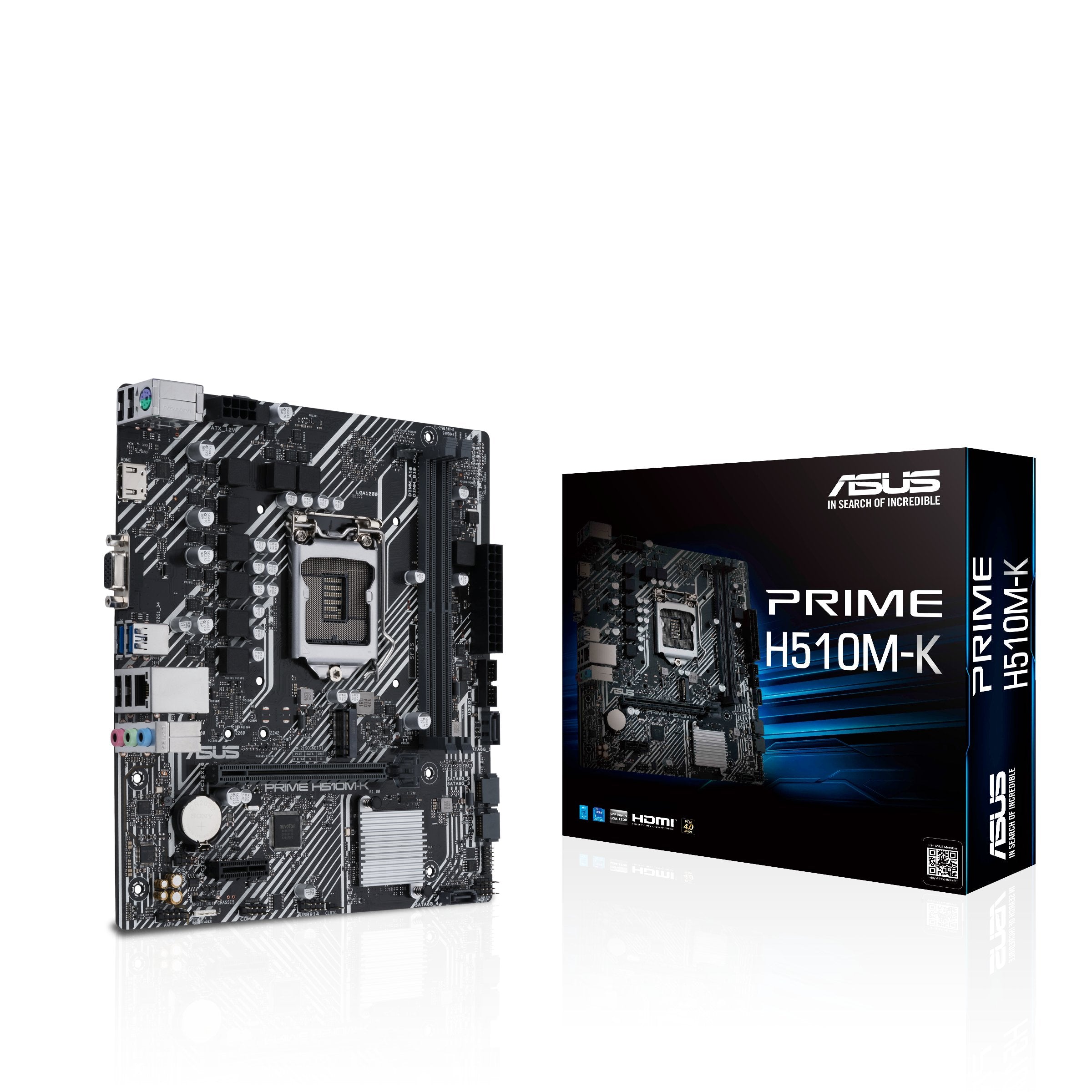 Placa Base Asus Lga1200 Prime H510m-K M-Atx/2xddr4/4xsata6/1xusb 3.2/1xusb 2.0 90mb17n0-M0eay0