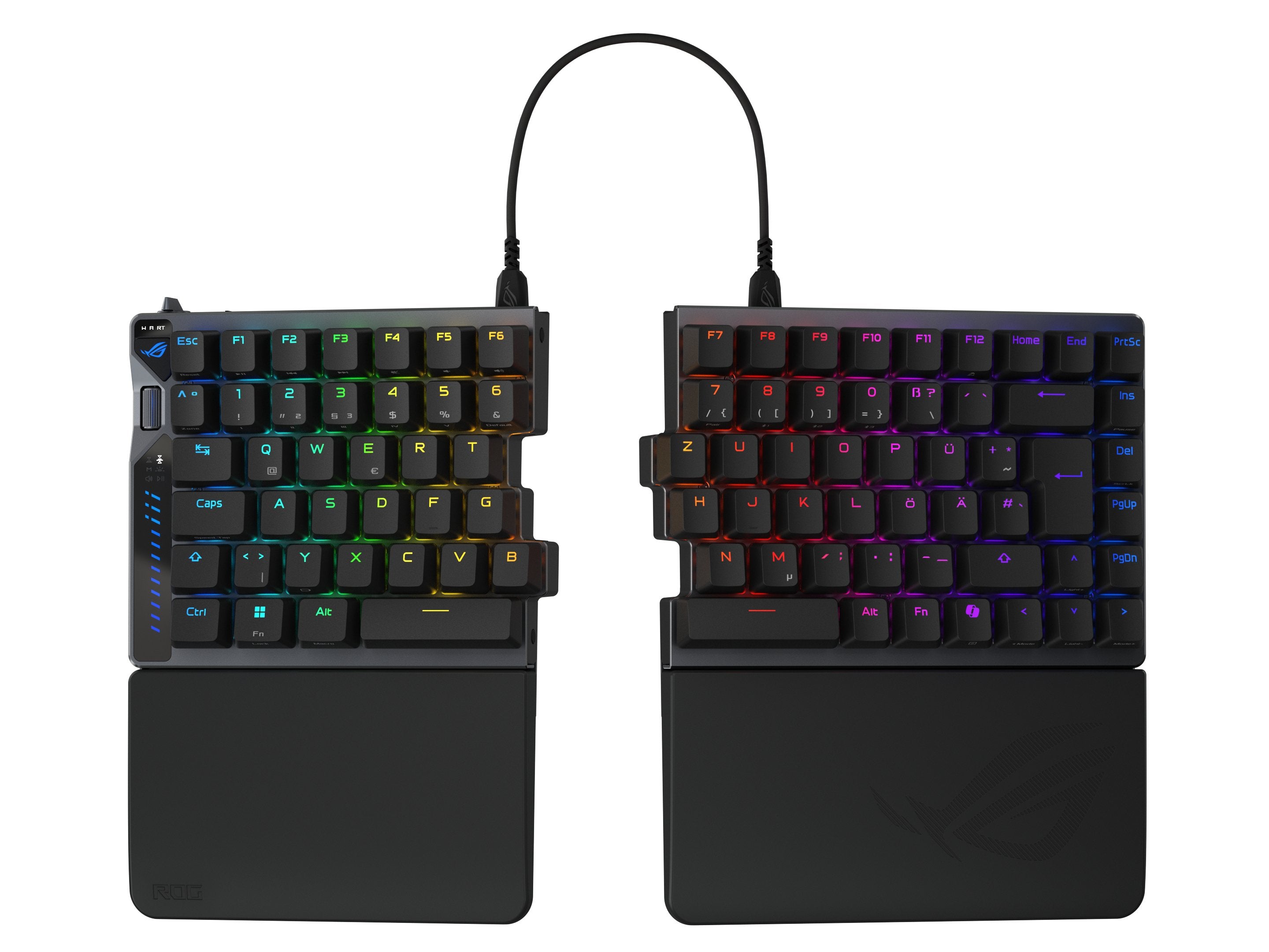 EAN 4711636056007 - ASUS ROG Falcata teclado Juego USB + RF Wireless + Bluetooth QWERTZ Alemán Negro imagen 4