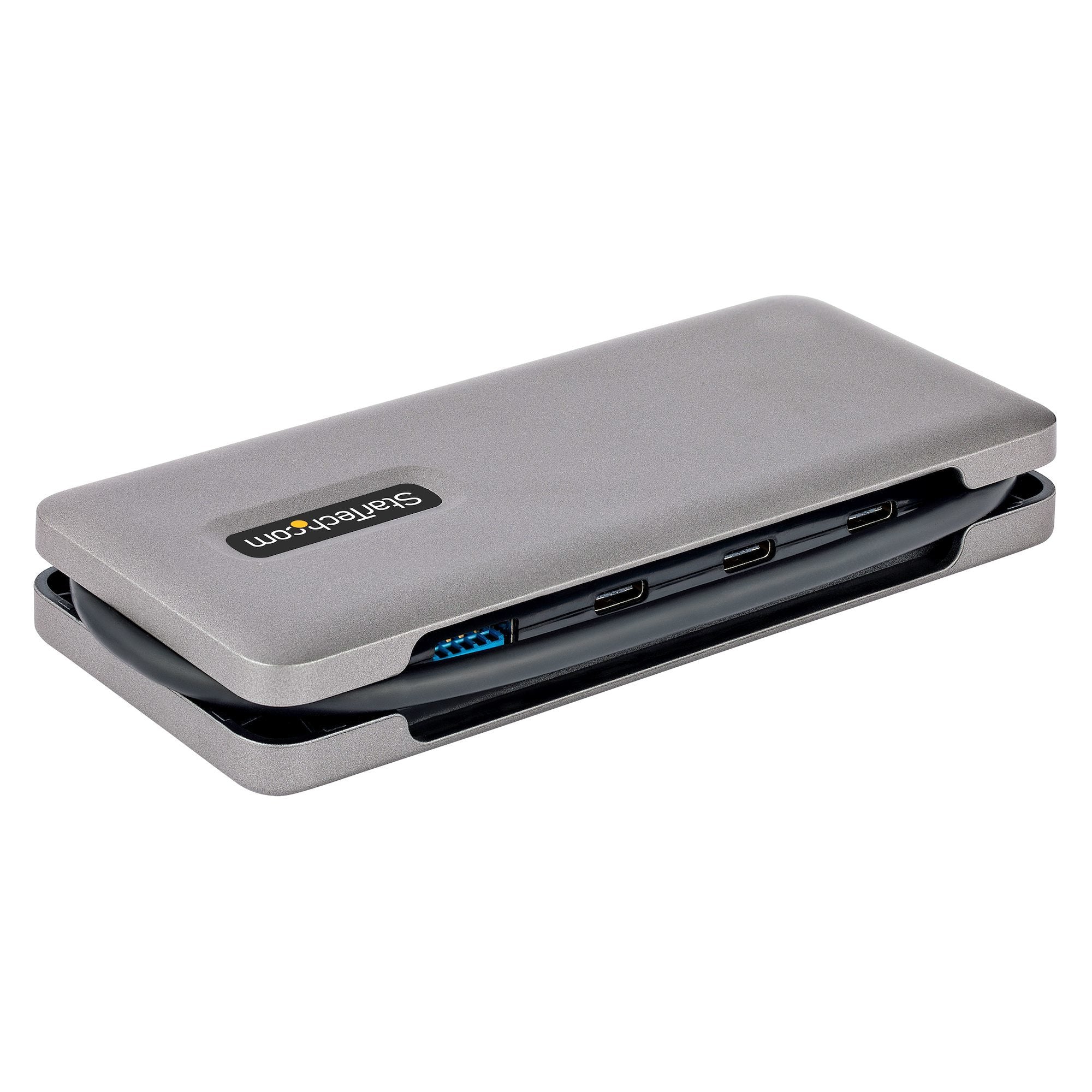 EAN 0065030888073 - StarTech.com HB31CM1A3CB base para portátil y replicador de puertos Alámbrico USB 3.2 Gen 2 (3.1 Gen 2) T imagen 3