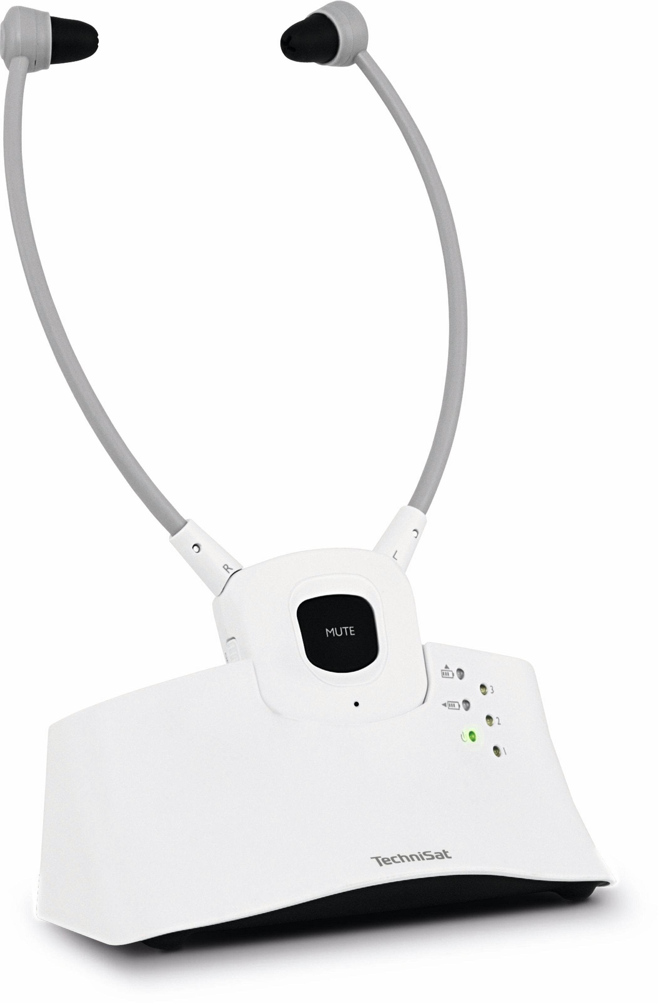 Technisat Stereoman Isi 3, Auriculares Blancos 0000/9130