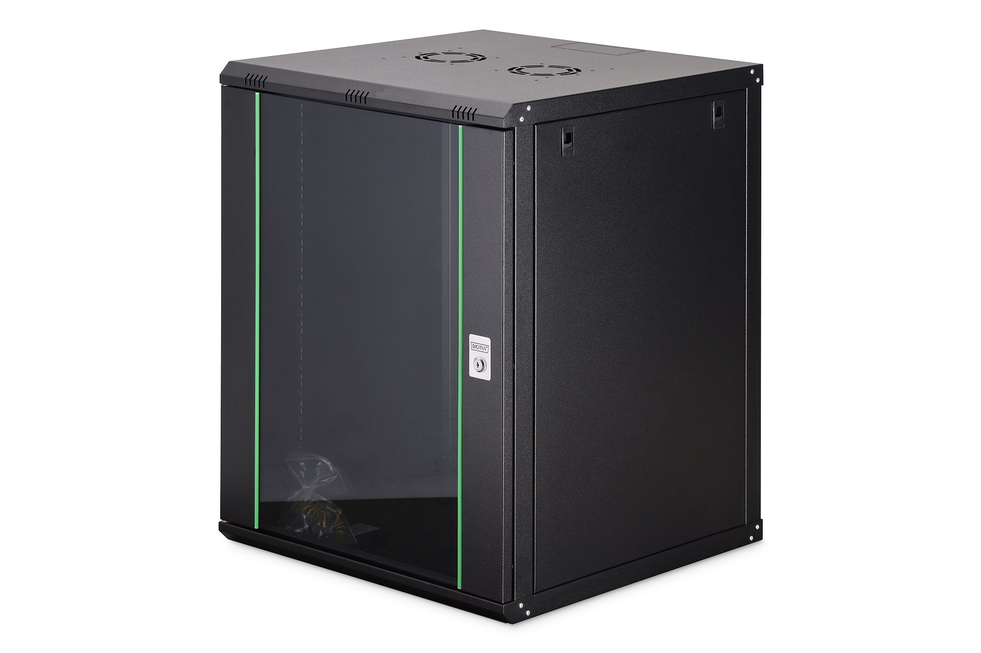 EAN 4016032257875 - Digitus DN-19 16U-6/6-EC-SW armario rack Bastidor de pared Negro imagen 1