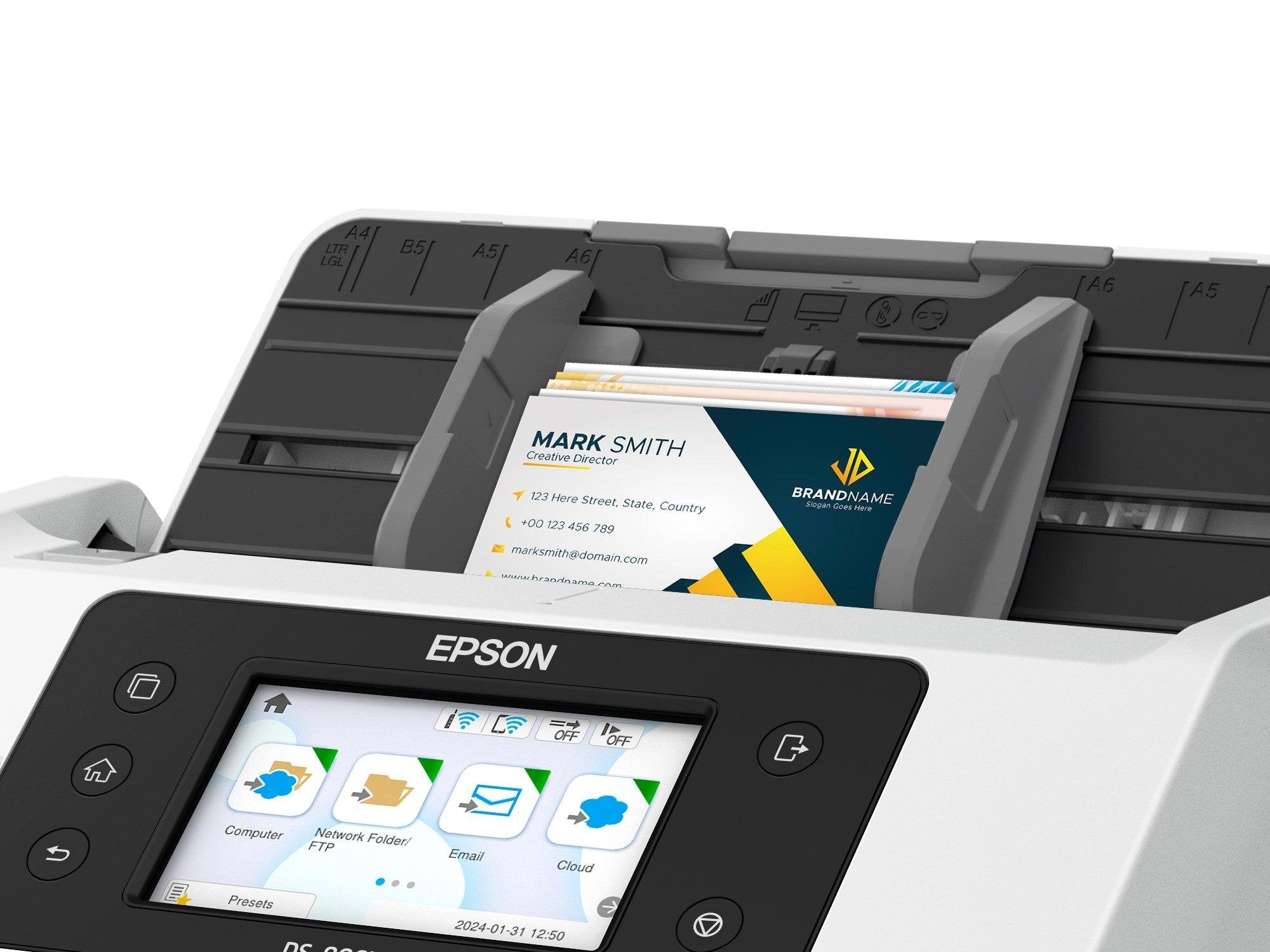 EAN 8715946734149 - Epson WorkForce DS-800WN Escáner alimentado con hojas 600 x 600 DPI A4 Blanco imagen 2