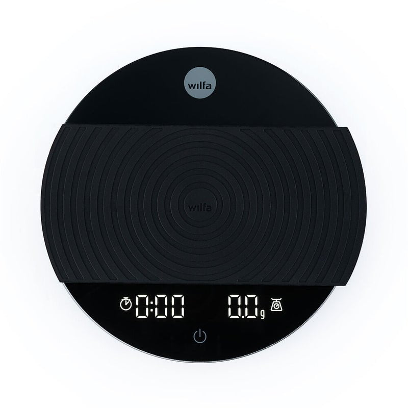 Wilfa Präzisions-Küchenwaage Uni (Negro, Bis 2 Kg, Timer, Usb-C) 605928