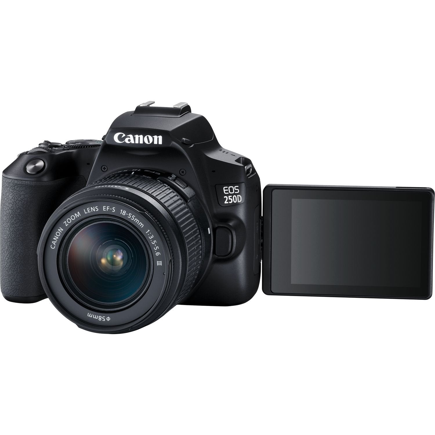 Canon Eos 250d Kit 18-55 Mm Dc Iii, Negro 3454c009aa