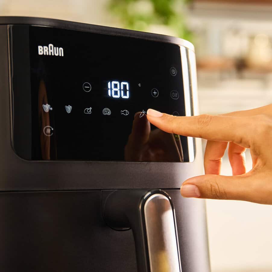 Freidora Braun Houshold Multifry 5, Hf 5034i (Negro, 1.700 Watt, Korb 6,0 Liter) 0x12500022